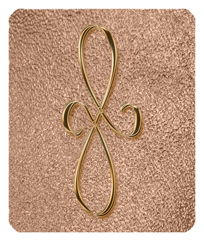 DF35-601-BZ-SH-BZ Bronze Scroll Shimmer Bronze